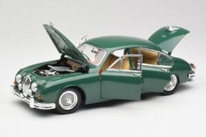 Jaguar Mk II British Racing Grün Maisto 1:18 50287 Metall – Bild 2 von 8