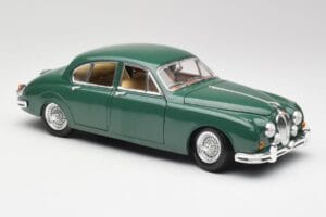 Jaguar Mk II British Racing Grün Maisto 1:18 50287 Metall – Bild 6 von 8