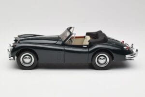 Jaguar XK140 Drophead Coupe Schwarz Sun Star 1:18 2802 Metall – Bild 4 von 8