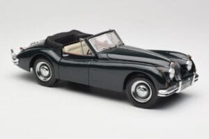 Jaguar XK140 Drophead Coupe Schwarz Sun Star 1:18 2802 Metall – Bild 6 von 8