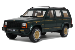 Jeep Cherokee XJ Limited Dark Hunter Green Otto 1:18 OT1340 Resin – Bild 2 von 2