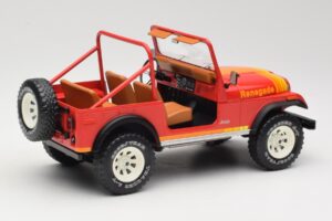Jeep CJ-7 Renegade Rot MCG 1:18 MCG18110 Metall – Bild 2 von 6
