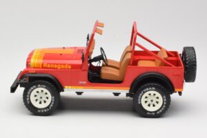 Jeep CJ-7 Renegade Rot MCG 1:18 MCG18110 Metall – Bild 3 von 6