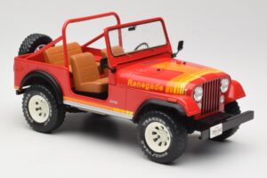Jeep CJ-7 Renegade Rot MCG 1:18 MCG18110 Metall – Bild 4 von 6