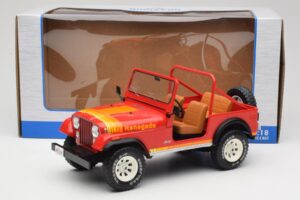 Jeep CJ-7 Renegade Rot MCG 1:18 MCG18110 Metall – Bild 6 von 6
