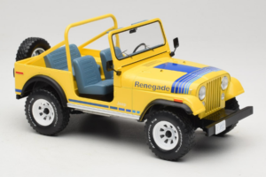 Jeep CJ-7 Renegade Gelb MCG 1:18 MCG18552 Metall – Bild 4 von 6