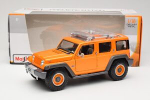 Jeep Rescue Concept Orange Maisto 1:18 36699 Metall – Bild 8 von 8