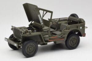 Jeep Willys Militär Grün Gate 1:18 1061 Metall – Bild 2 von 8