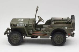 Jeep Willys Militär Grün Gate 1:18 1061 Metall – Bild 4 von 8