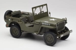 Jeep Willys Militär Grün Gate 1:18 1061 Metall – Bild 6 von 8
