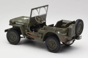 Jeep Willys Militär Grün Gate 1:18 1061 Metall – Bild 7 von 8