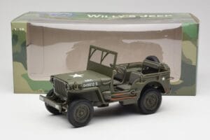Jeep Willys Militär Grün Gate 1:18 1061 Metall – Bild 8 von 8