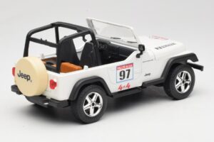 Jeep Wrangler Rallye #97 Beige Solido 1:18 9012 Metall – Bild 2 von 6