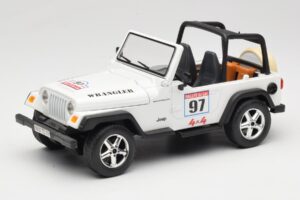 Jeep Wrangler Rallye #97 Beige Solido 1:18 9012 Metall