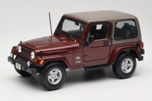 Jeep Wrangler TJ Sahara Rot Maisto 1:18 31662 Metall