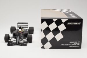 Jordan Ford 191 #32 B. Gachot Paul Ricard Test 15 January 1991 Minichamps 1:18 110910199 Metall – Bild 6 von 6