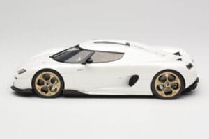 Koenigsegg CC850 Crystal White GT Spirit 1:18 GT903 Resin – Bild 3 von 6