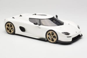Koenigsegg CC850 Crystal White GT Spirit 1:18 GT903 Resin – Bild 4 von 6