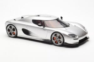 Koenigsegg CC850 Moon Silver GT Spirit 1:18 GT452 Resin – Bild 4 von 6