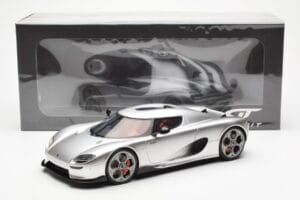 Koenigsegg CC850 Moon Silver GT Spirit 1:18 GT452 Resin – Bild 6 von 6