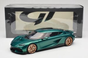 Koenigsegg Gemera Racing Green GT Spirit 1:18 GT888 Resin – Bild 5 von 5