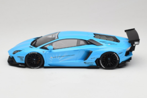 Lamborghini Aventador Liberty Walk Blau GT Spirit 1:18 GT073 Resin – Bild 3 von 6