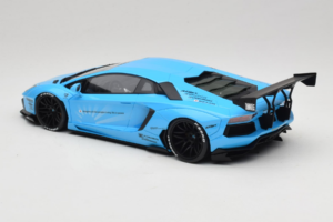 Lamborghini Aventador Liberty Walk Blau GT Spirit 1:18 GT073 Resin – Bild 5 von 6