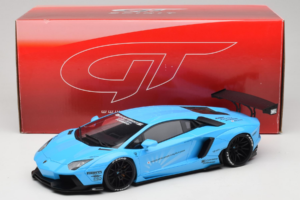 Lamborghini Aventador Liberty Walk Blau GT Spirit 1:18 GT073 Resin – Bild 6 von 6