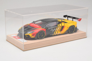 Lamborghini Aventador Liberty Walk Infinite Schwarz Gelb Timothy & Pierre 1:18 REMC035 Metall – Bild 6 von 7