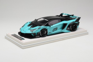 Lamborghini Aventador Liberty Walk LB-Silhouette WORKS GT Evo Mintgrün IVY 1:18 REMC001 Resin – Bild 2 von 7