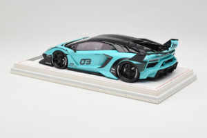 Lamborghini Aventador Liberty Walk LB-Silhouette WORKS GT Evo Mintgrün IVY 1:18 REMC001 Resin – Bild 5 von 7