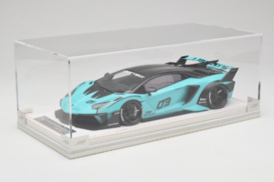Lamborghini Aventador Liberty Walk LB-Silhouette WORKS GT Evo Mintgrün IVY 1:18 REMC001 Resin – Bild 6 von 7