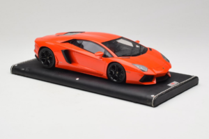 Lamborghini Aventador Orange MR Collection 1:18 LAMB064 Resin – Bild 4 von 6
