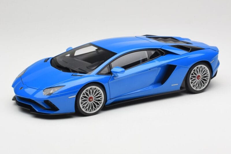 Lamborghini Aventador S LP740-4 Blue Nila AUTOart 1:18 79134 Metall