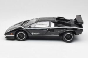 Lamborghini Countach LP500S Schwarz Kyosho 1:18 08326K Metall – Bild 4 von 8