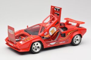Lamborghini Countach Rot Bburago 1:18 3047 Metall – Bild 2 von 8