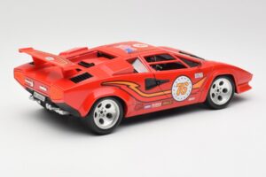 Lamborghini Countach Rot Bburago 1:18 3047 Metall – Bild 3 von 8