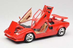 Lamborghini Countach Rot Bburago 1:18 3047-M1 Metall – Bild 2 von 8