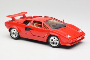 Lamborghini Countach Rot Bburago 1:18 3047-M1 Metall – Bild 6 von 8