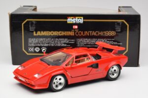 Lamborghini Countach Rot Bburago 1:18 3047-M1 Metall – Bild 8 von 8