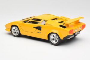 Lamborghini Countach Gelb Bburago 1:18 3037 Metall – Bild 7 von 8