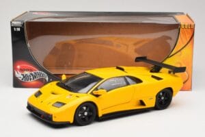 Lamborghini Diablo GTR Gelb Hot Wheels 1:18 53885 Metall – Bild 8 von 8