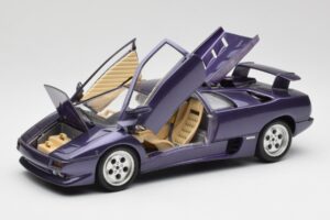 Lamborghini Diablo Lila Maisto 1:18 3028 Metall – Bild 2 von 8