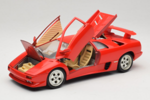 Lamborghini Diablo Rot Bburago 1:18 3041-M1 Metall – Bild 2 von 8