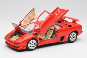 Lamborghini Diablo Rot Bburago 1:18 3028-M1 Metall – Bild 2 von 8