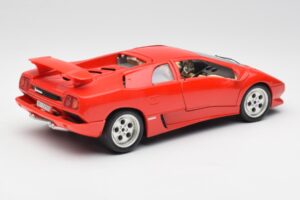 Lamborghini Diablo Rot Bburago 1:18 3028-M1 Metall – Bild 3 von 8