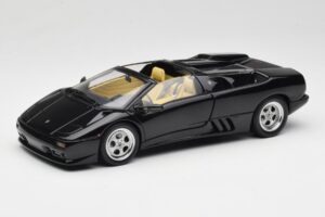Lamborghini Diablo Roadster Schwarz AUTOart 1:18 70093-R1 Metall – Bild 3 von 10