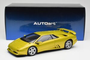 Lamborghini Diablo SE30 Anniversary Edition Gelb Spyder AUTOart 1:18 79157 Metall – Bild 8 von 8