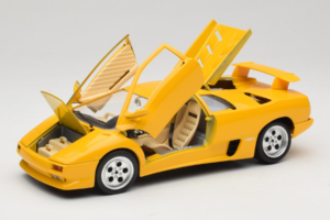 Lamborghini Diablo Gelb Bburago 1:18 3041 Metall – Bild 2 von 8