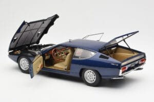 Lamborghini Espada Blau Metallic AUTOart 1:18 74502 Metall – Bild 5 von 8